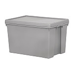Wham Bam Upcycled Cement Grey Storage Box & Lid