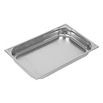 Vogue Heavy Duty Stainless Steel Perforated 1/1 Gastronorm Pan 65mm