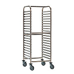 Matfer Bourgeat Double Gastronorm Racking Trolley 15 Shelves