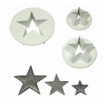 PME Star Pastry Cutters (Pack of 3)