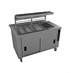 Falcon Chieftain 3 Well Heated Servery Counter with Trayslide HS3