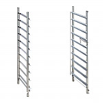 Rational 8 rack (85mm) grid shelves - Ref 60.11.384