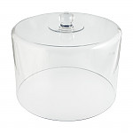 Steelite Creations Polycrystal Clear Dome Cover 312x250mm