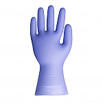 Hygiplas Vinyl Purple Powder Free Gloves