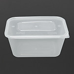 Premium Takeaway Food Containers With Lid (Pack of 250)