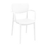 Lisa Arm Chair White