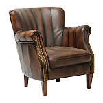 Lancaster Leather Chair Chestnut