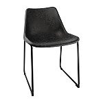 Bolero Rodeo Side Chairs Black (Pack of 2)