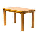 Kendal Rectangle Dining Table Soft Oak 1200x700mm