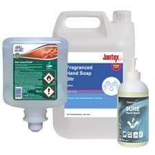 HAND SOAPS AND SANITISERS