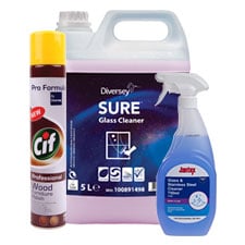 HARD SURFACE CLEANERS AND POLISHES