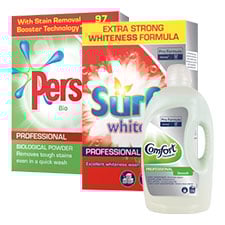LAUNDRY DETERGENT AND FABRIC CONDITIONER