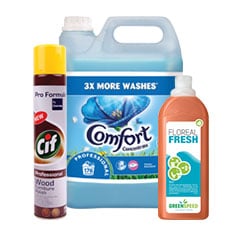 HOUSEKEEPING CLEANING SUPPLIES