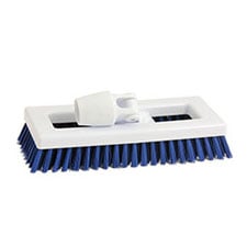 DECK SCRUBBERS AND GROUT BRUSHES