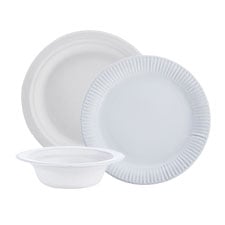 DISPOSABLE PLATES AND BOWLS