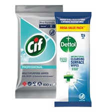 DISINFECTANTS & SANITISING WIPES