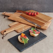 FOOD SERVING PLATTERS AND TRAYS