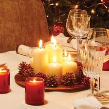 CANDLES, TEALIGHTS AND HOLDERS