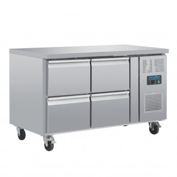 Polar U-Series Four Drawer Gastronorm Counter Fridge - Click to Enlarge