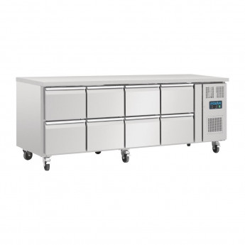 Polar U-Series Eight Drawer Gastronorm Counter Fridge - Click to Enlarge