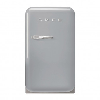 Smeg 50s Retro Mini Bar Fridge Silver - Click to Enlarge