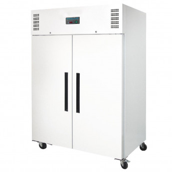 Polar G-Series Upright Double Door Freezer 1200Ltr White - Click to Enlarge