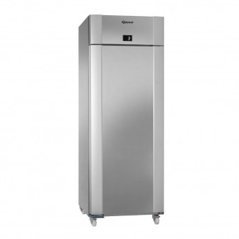 Gram Eco Twin 1 Door 601Ltr Freezer Stainless Steel - Click to Enlarge