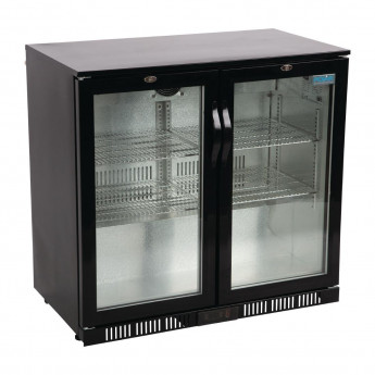 Polar G-Series Back Bar Cooler with Hinged Doors 198Ltr - Click to Enlarge