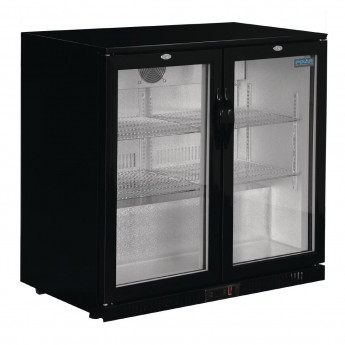 Polar G-Series Back Bar Cooler with Hinged Doors 208Ltr - Click to Enlarge