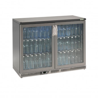 Gamko Bottle Cooler - Double Hinged Door 275 Ltr Stainless Steel - Click to Enlarge