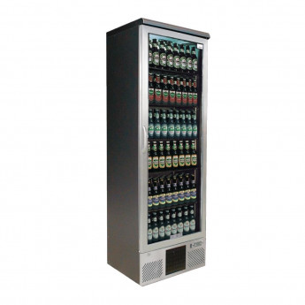 Gamko Maxiglass 1 Glass Door 300Ltr Bottle Cooler Cabinet MG2/300RGCS - Click to Enlarge