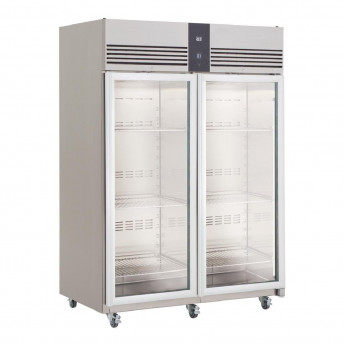 Foster EcoPro G2 2 Glass Door 1350Ltr Cabinet Fridge EP1440G - Click to Enlarge