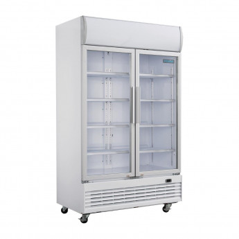 Polar G-Series Upright Display Cooler with Light Box 950Ltr - Click to Enlarge
