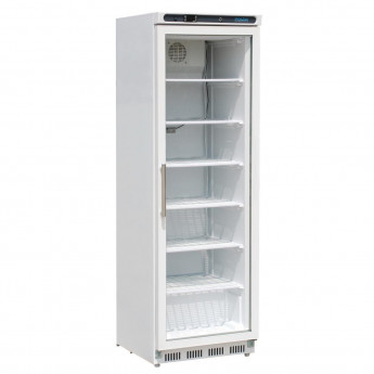 Polar C-Series Glass Door Display Freezer 365Ltr White - Click to Enlarge