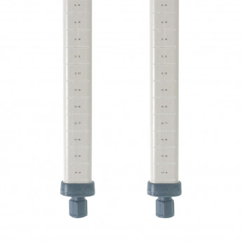 Metro Max Q Polymer Posts 1590mm (Pack of 2) - Click to Enlarge