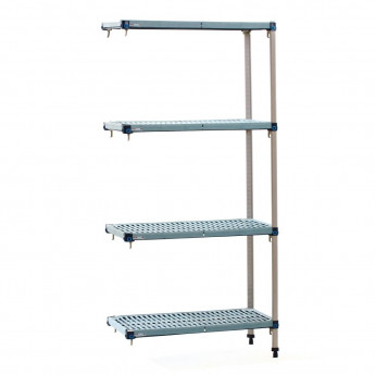 Metro Max Q Shelving Kit L Shape Add On 1880(H) x 610(D)mm - Click to Enlarge