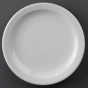 Olympia Athena Narrow Rimmed Plates 205mm (Pack of 12) - Click to Enlarge