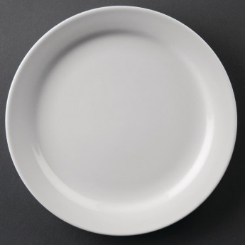 Olympia Athena Narrow Rimmed Plates 165mm (Pack of 12) - Click to Enlarge