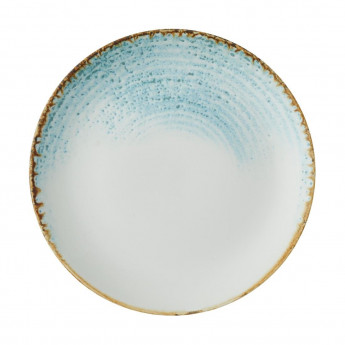 Churchill Homespun Accents Aquamarine Evolve Coupe Plates 220mm (Pack of 12) - Click to Enlarge