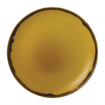 Dudson Harvest Dudson Mustard Coupe Plate 165mm (Pack of 12) - Click to Enlarge