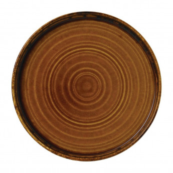 Dudson Harvest Brown Walled Plate 220mm (Pack of 6) - Click to Enlarge