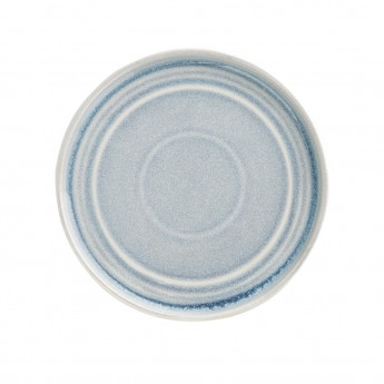 Olympia Cavolo Ice Blue Flat Round Plate - 180mm (Box 6) - Click to Enlarge
