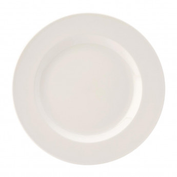 Utopia Pure White Wide Rim Plates 250mm (Pack of 24) - Click to Enlarge