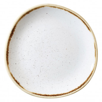 Churchill Stonecast Round Plate Barley White 210mm (Pack of 12) - Click to Enlarge