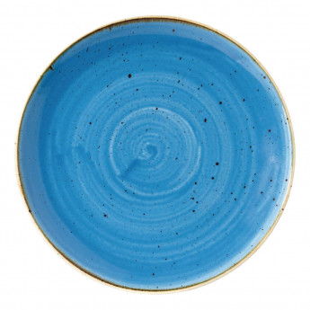 Churchill Stonecast Round Coupe Plate Cornflower Blue 217mm (Pack of 12) - Click to Enlarge