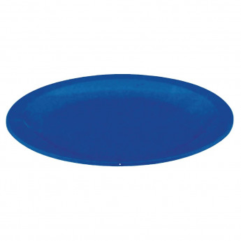 Olympia Kristallon Polycarbonate Plates Blue 230mm (Pack of 12) - Click to Enlarge
