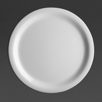 Olympia Kristallon Melamine Narrow Rimmed Plates 229mm (Pack of 12) - Click to Enlarge