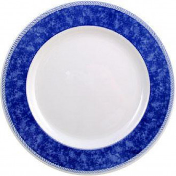 Churchill New Horizons Marble Border Classic Plates Blue 165mm (Pack of 24) - Click to Enlarge