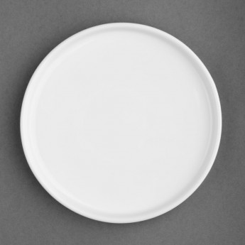Olympia Whiteware Flat Round Plates 210mm (Pack of 6) - Click to Enlarge
