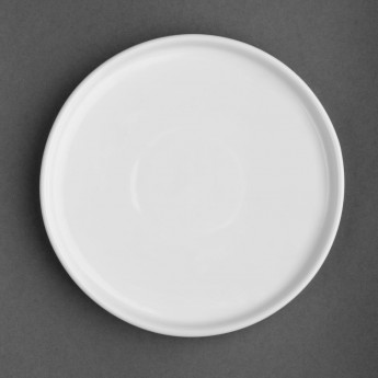 Olympia Whiteware Flat Round Plates 150mm (Pack of 6) - Click to Enlarge